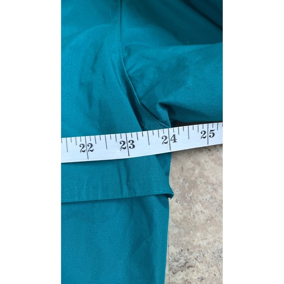 Members Only Teal Jacket Men's Size Medium Lightweight Windbreaker Classic Korea - Picture 9 of 12